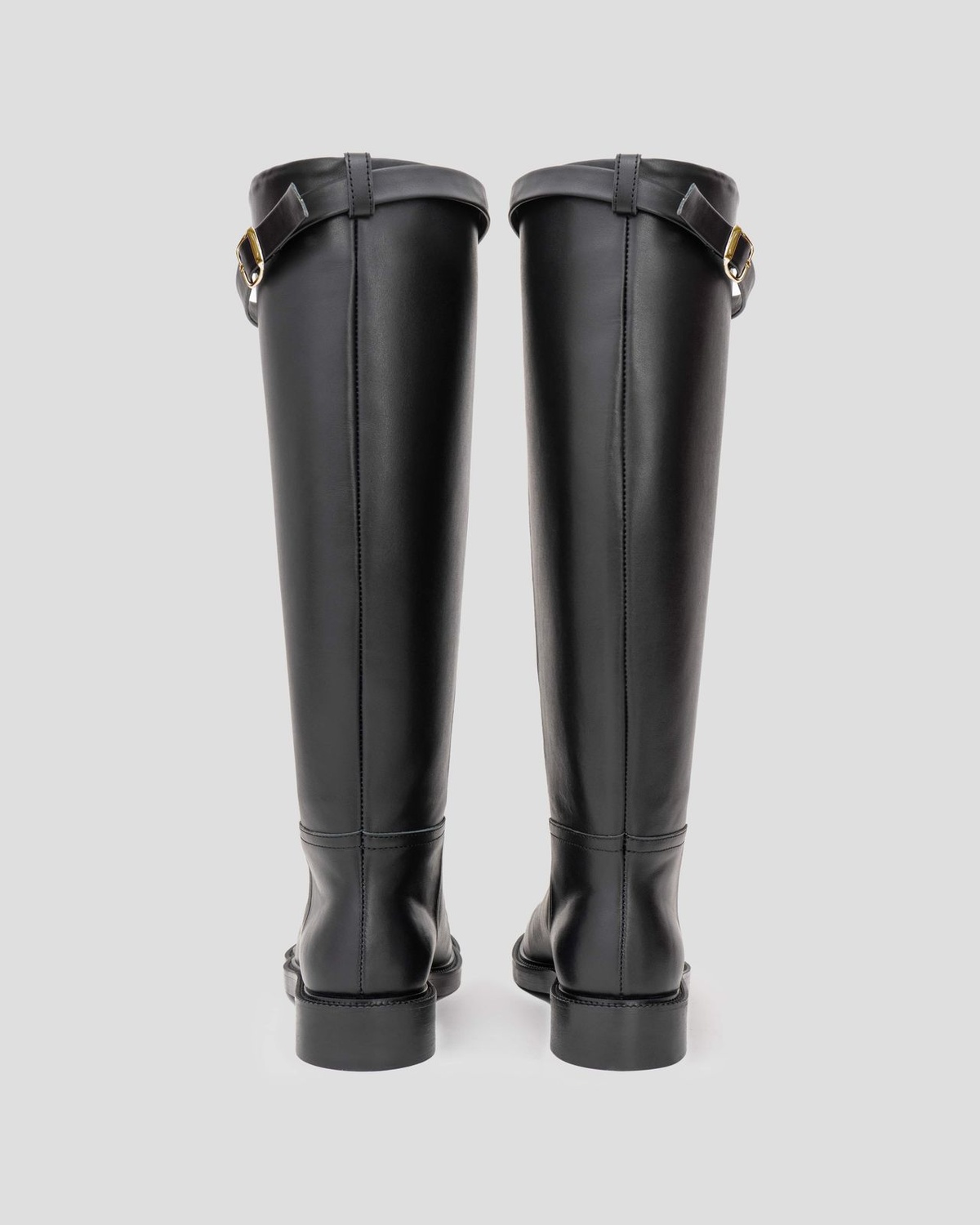 Jockey Style Boots with Removable Strap