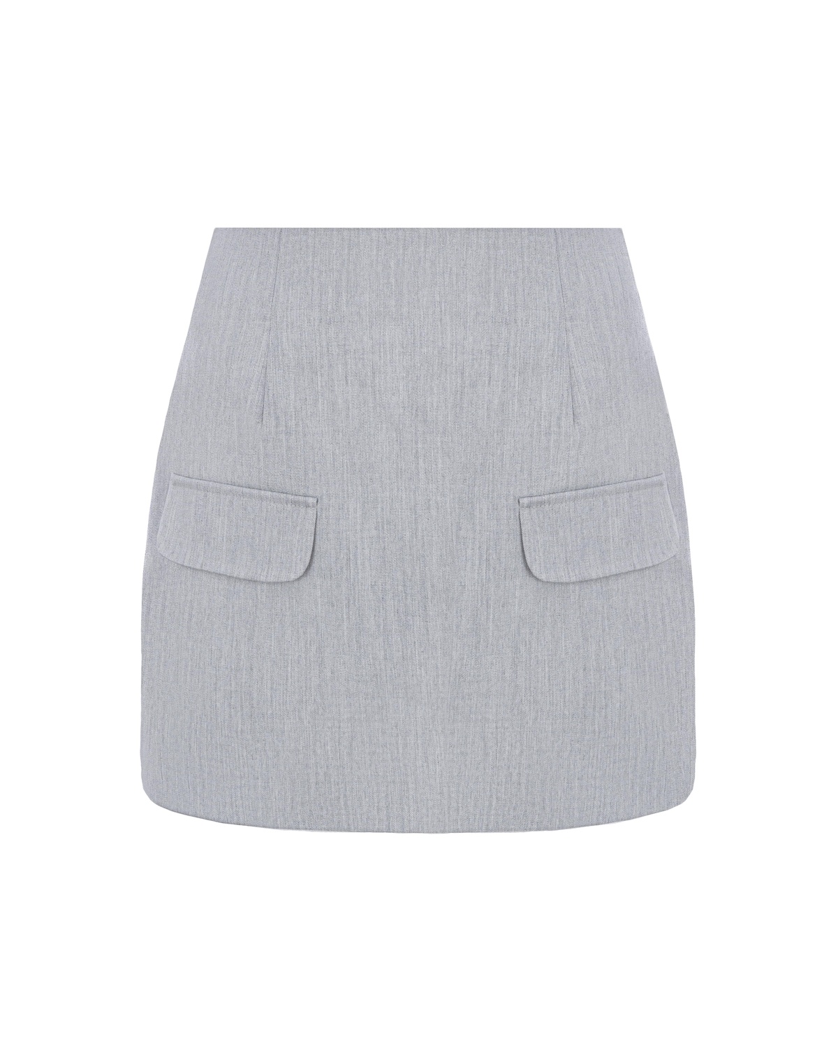 Mini Skirt with Patch Pockets
