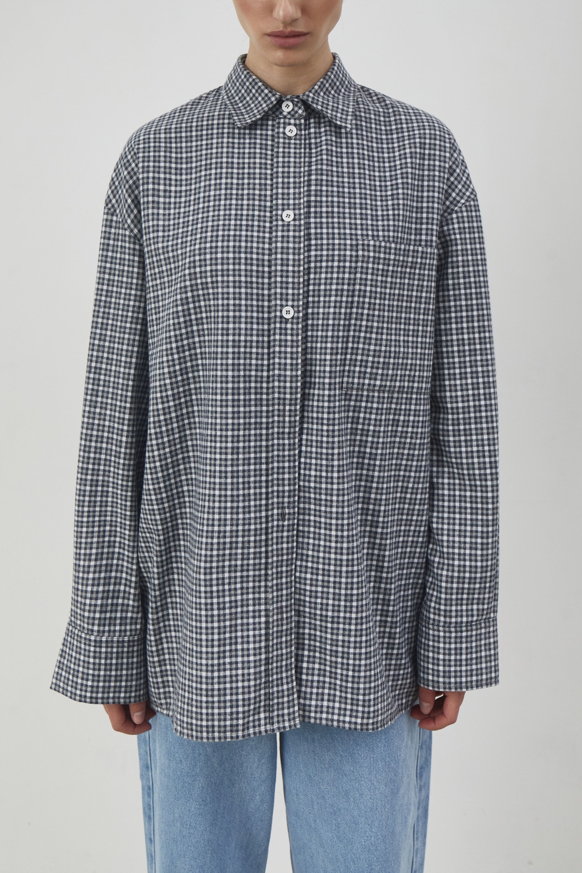 Checked Shirt with a Pocket