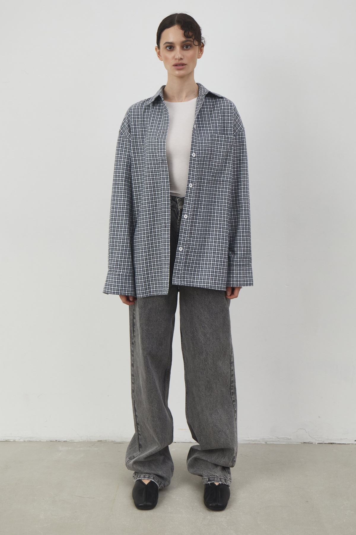 Checked Shirt with a Pocket