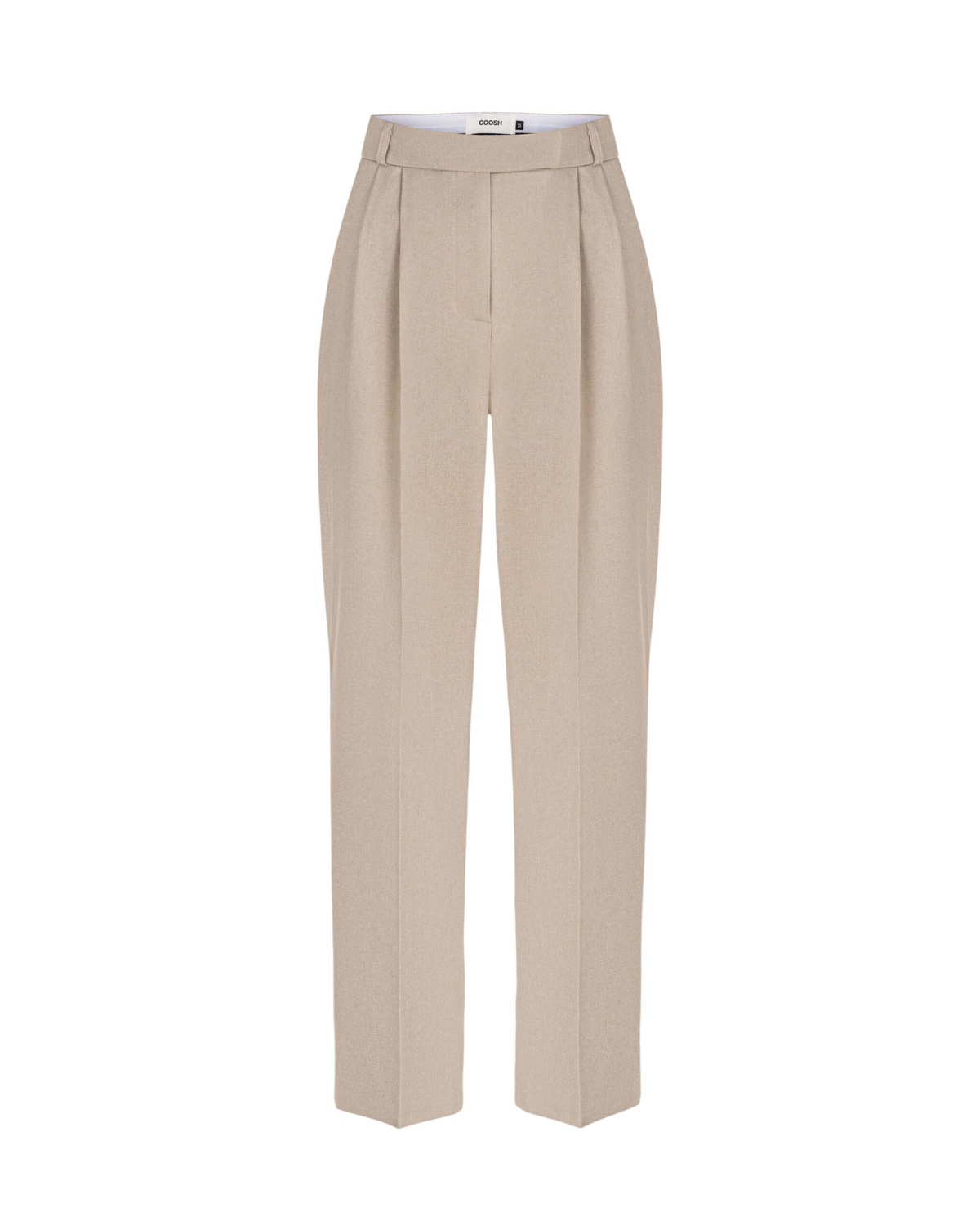 High Waist Straight Cut Pants