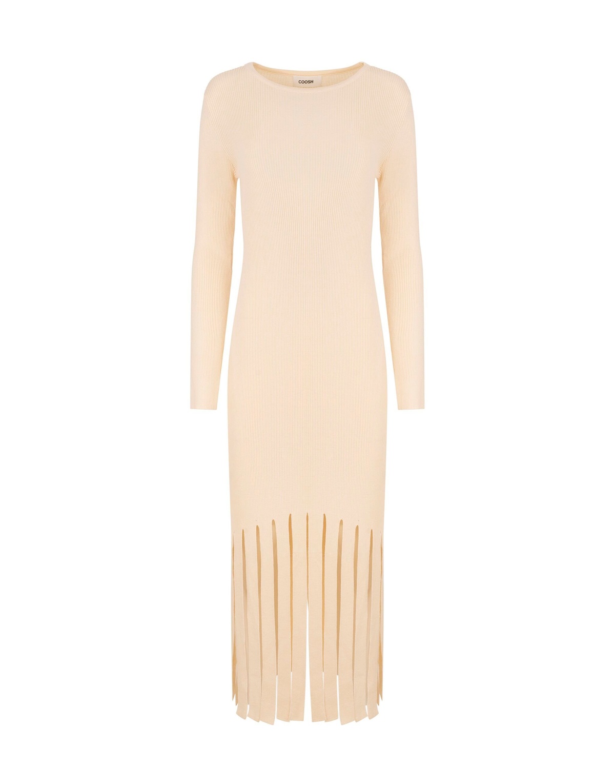 Fringed Knit Dress ALIA