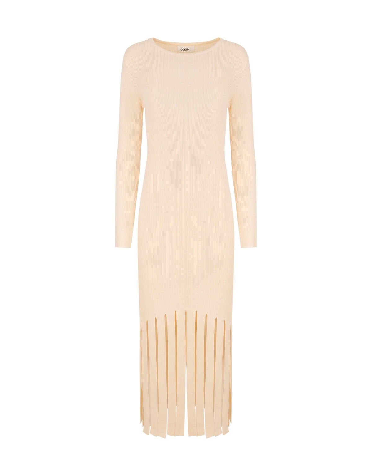 Fringed Knit Dress ALIA