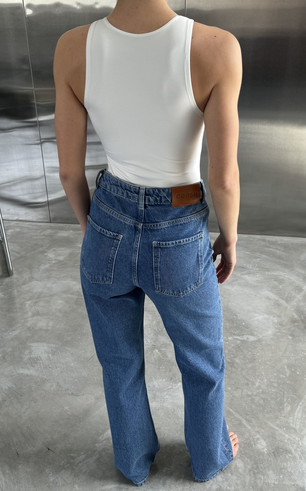 High Waist Jeans STRAIGHT
