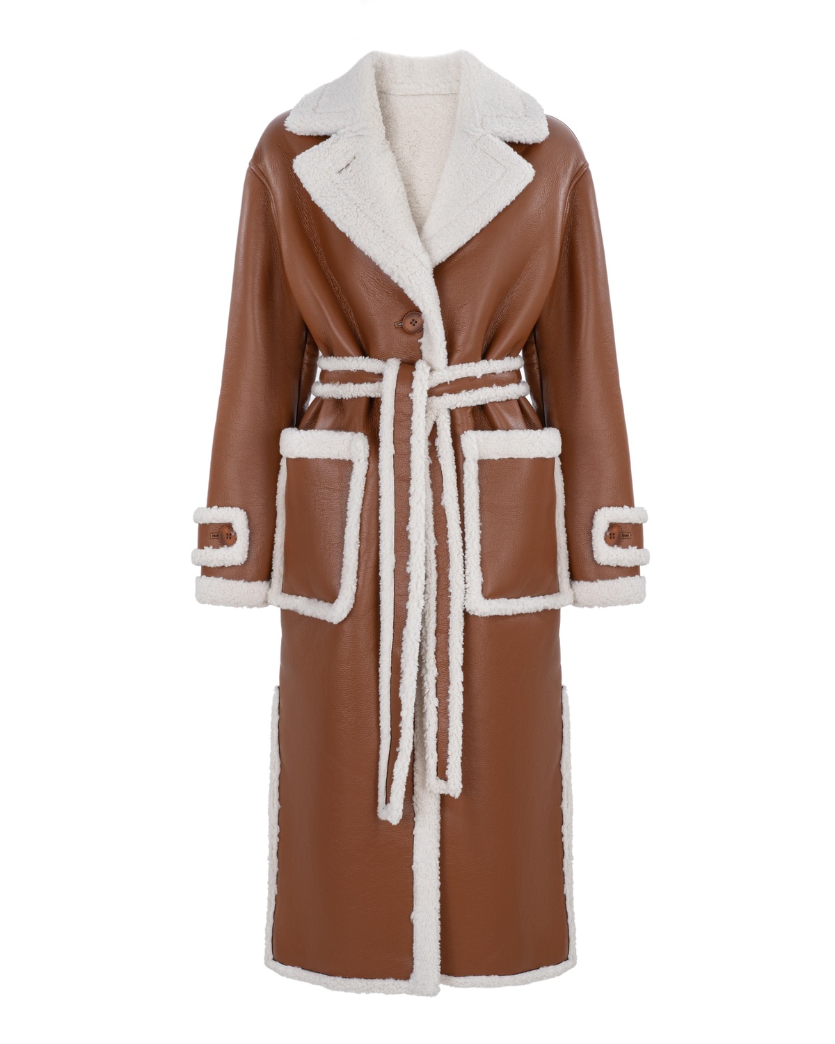 Reversible Shearling Coat