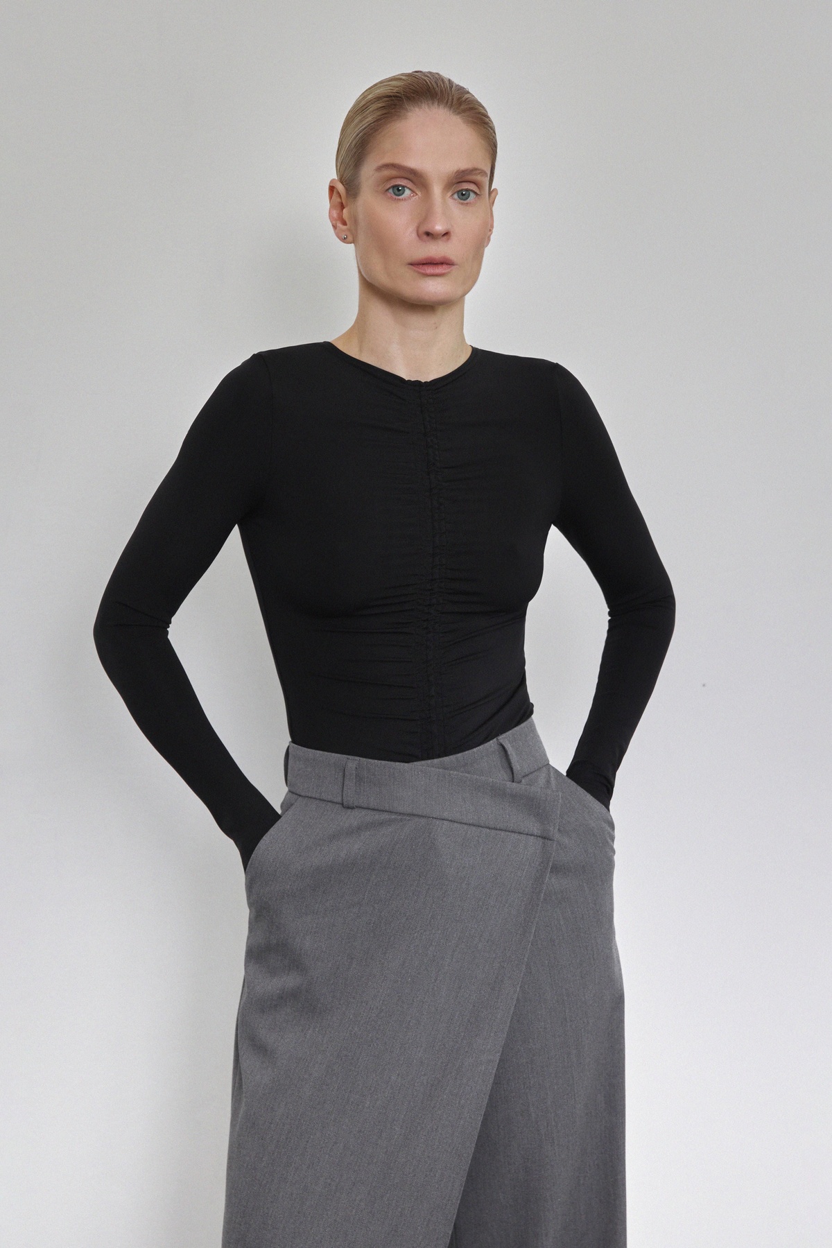 Drapped Bodysuit