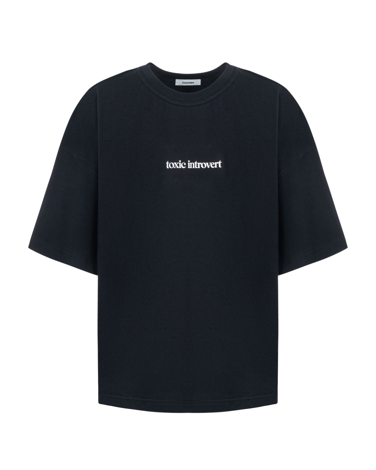 Oversize T-Shirt "TOXIC INTROVERT"