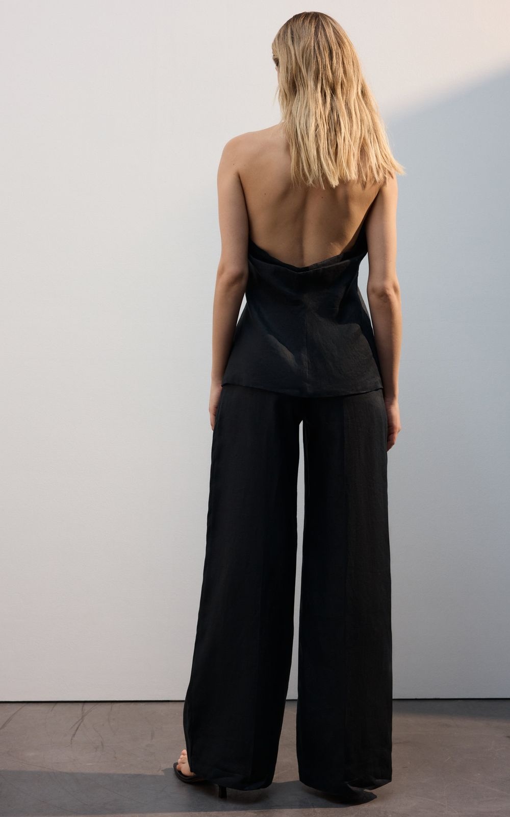 Long Top MIA with Accent Neckline 