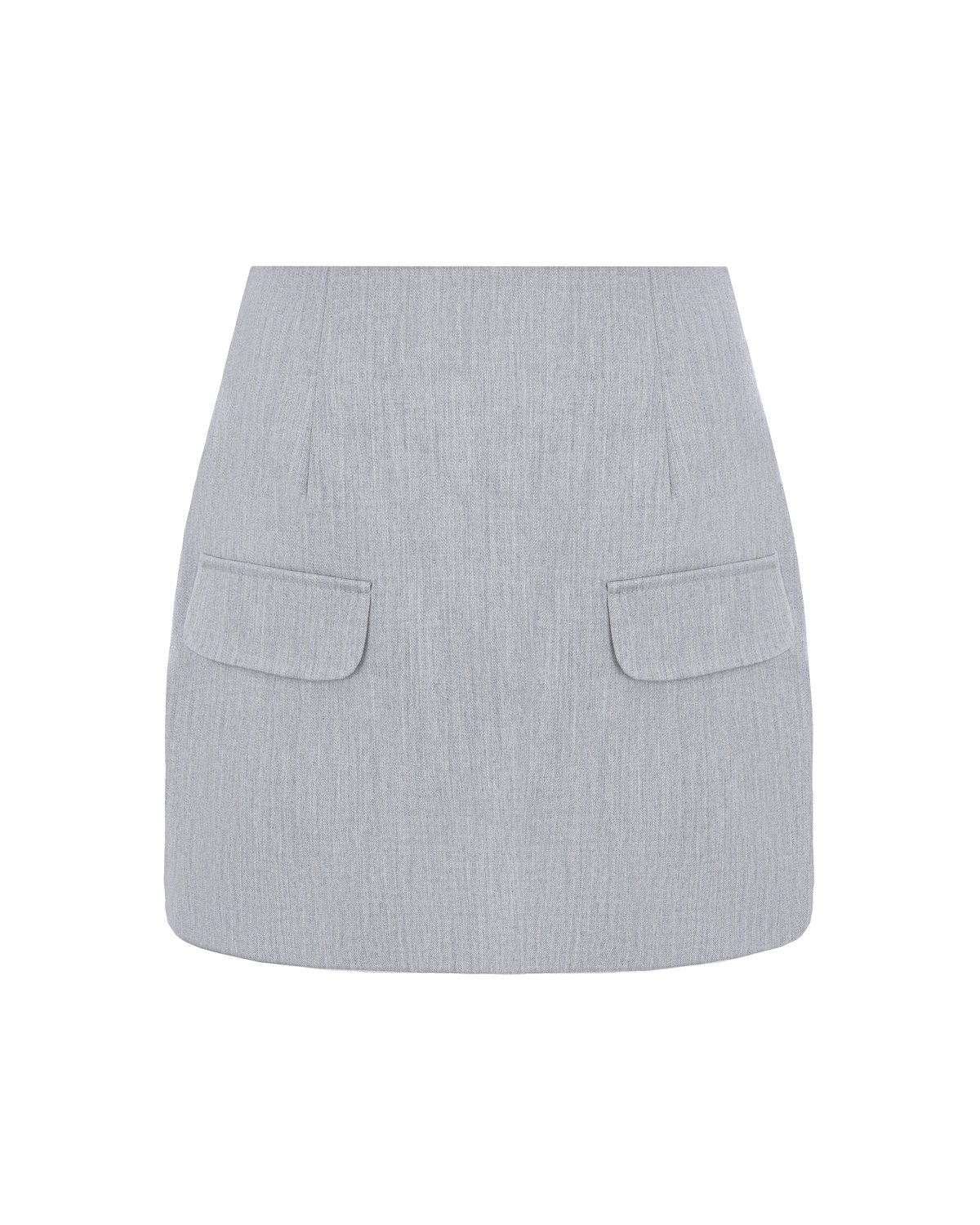 Mini Skirt with Patch Pockets