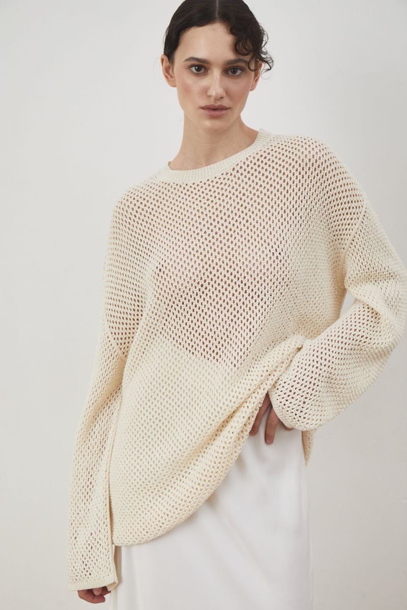 Fine Knit Pullover Sweater