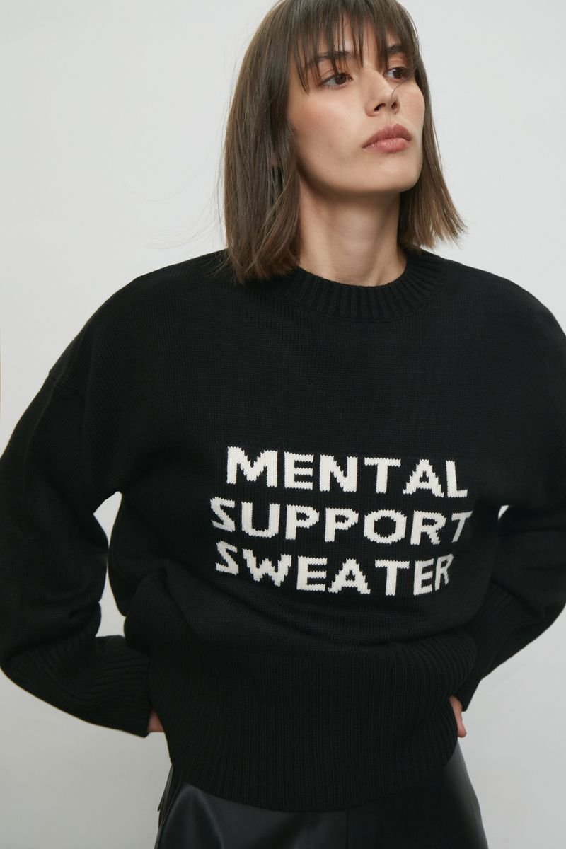 Светр "MENTAL SUPPORT SWEATER"